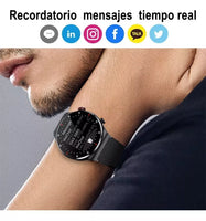 Smart Watch QW33 Ultra en Acero Inoxidable (Incluye dos pulsos), con resistencia al agua IP67.